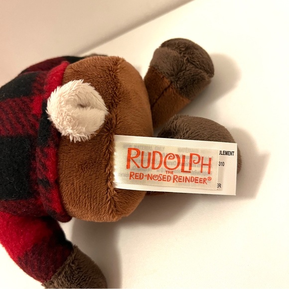Brand New 9” Rudolph The Red-Nose Reindeer Plush - Picture 5 of 5
